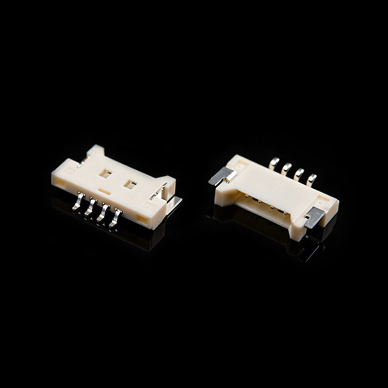 TS-Q024140-0129 1.25mm Pitch Ultra-Thin Right-Angle SMT Pin Header Connector
