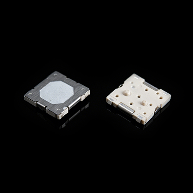 TS-A020003 6*6*0.9 Enclosed-Pin 260g 2-Step Camera Type Tactile Switch with Post
