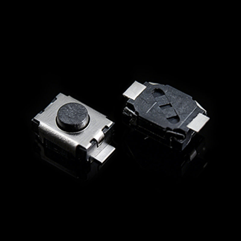 TS-B009116 3*4*2.5 2-Pin Small Turtle Tactile Switch with Silicone Actuator