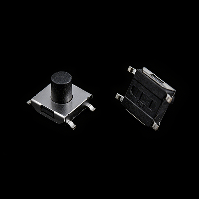 TS-D007134 6.2*6.2 4-Pin SMD Tactile Switch with Red Cap