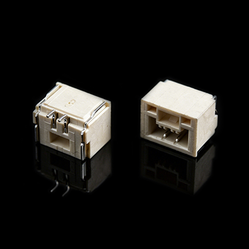 TS-Q002046 1.25mm Pitch Right-Angle SMT Pin Header Connector with Latch
