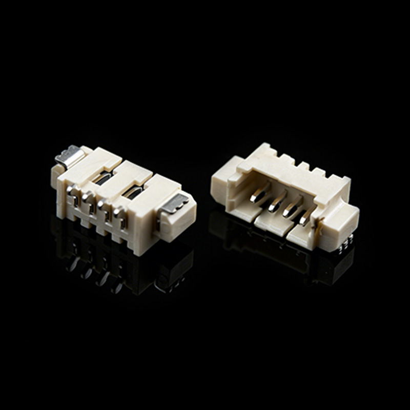 TS-Q002078-184 1.25mm Pitch Right-Angle SMT Pin Header Connector