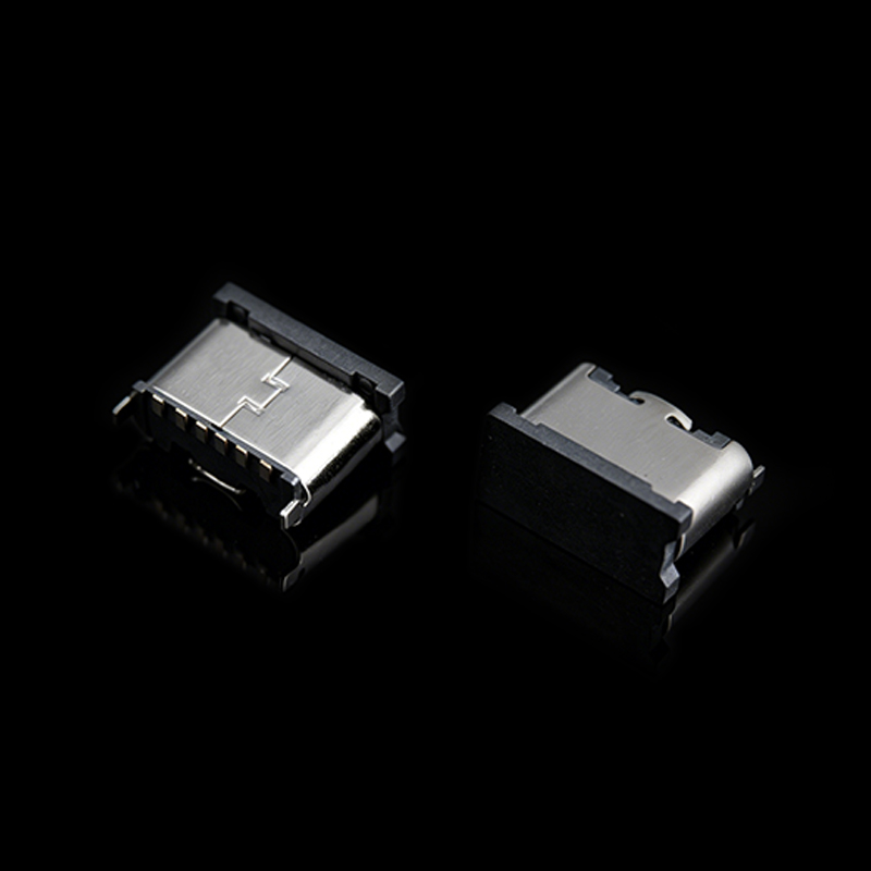 TS-S013075-0223 L=5.0 Type-C Vertical SMT Female Receptacle