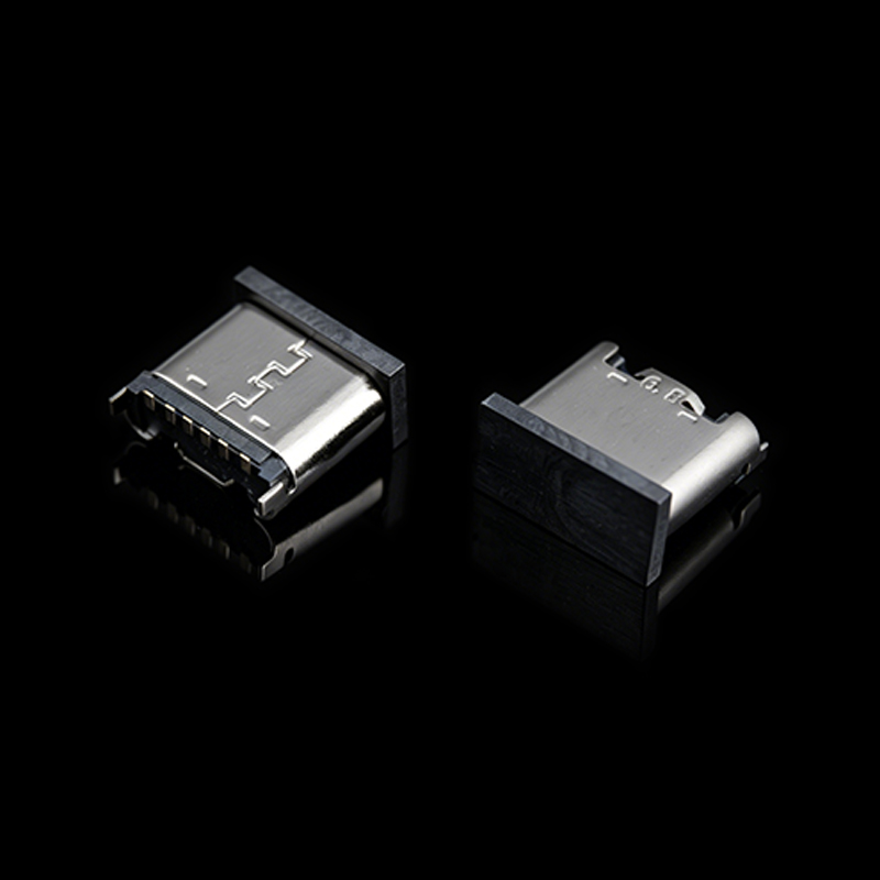 TS-S013096-0223 L=6.8 6-Pin Vertical SMT Female Receptacle