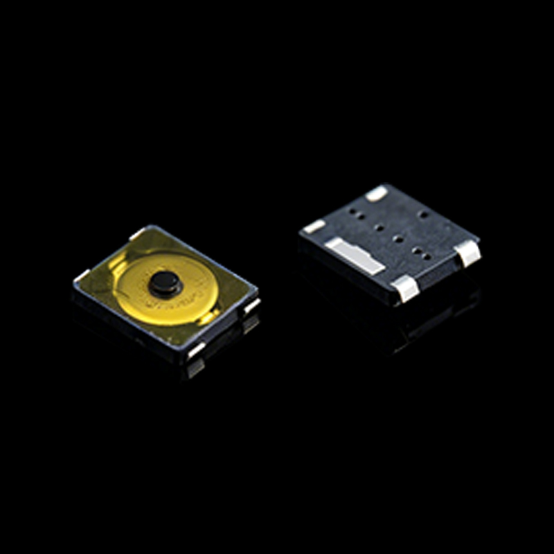 TS-A004002 2.6*3*0.65 Flat-Pin Headset/Membrane Type Tactile Switch with Dot