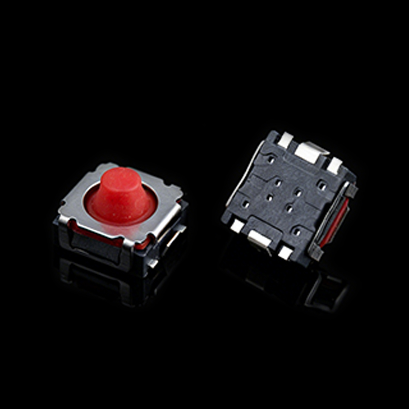 TS-F011040A 6x6x4.1 Red-Head Silicone Tactile Switch