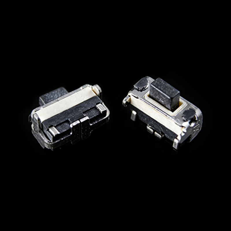 TS-C012049 2*4 Small Side-Actuated Bluetooth Headsets Tactile Switch with Dual-Layer Bracket