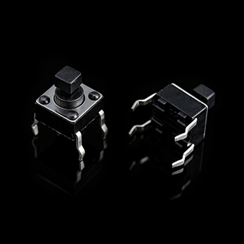 TS-D004154 6*6 Square-Cap Through-Hole Tactile Switch