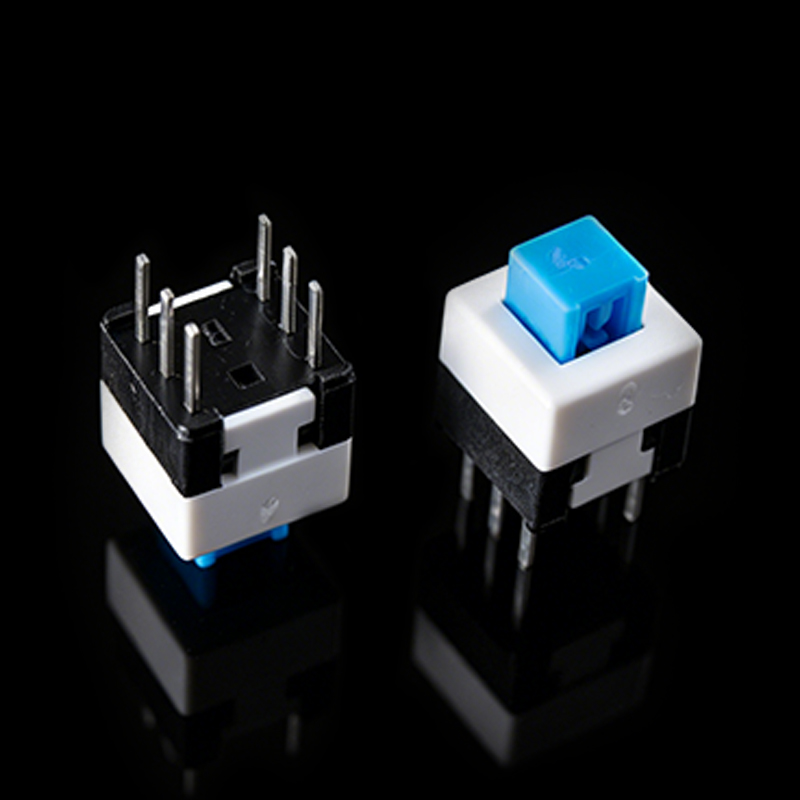 TS-K010113 7x7 Double-Row Flat-Head Self-Locking Tact Switch