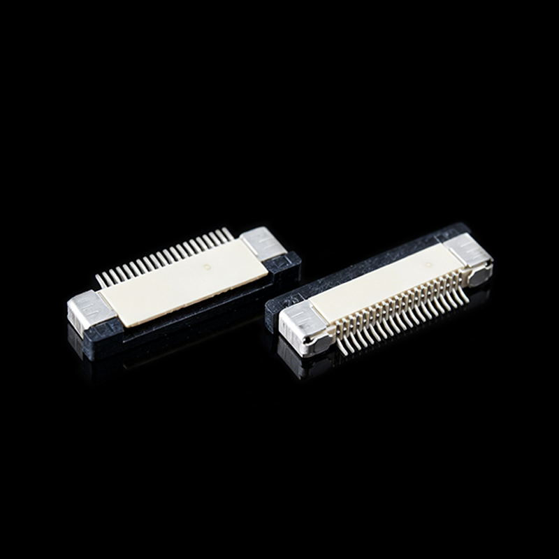 TS-L003120 FPC 0.5mm Pitch Horizontal Pull-Lock (Gen 3) Bottom-Contact Cable Connector