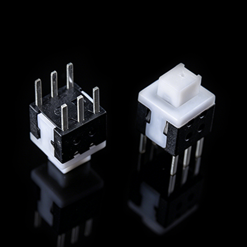 TS-L005040A 5.8mm Double-Row Self-Locking Flat-Head Pin-Type Tact Switch
