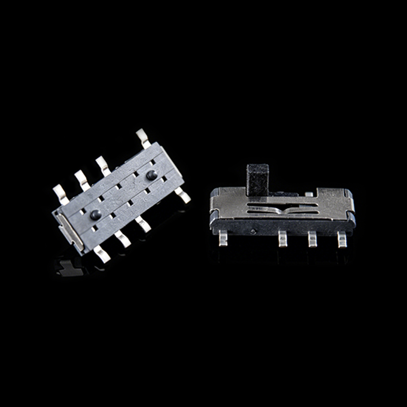 TS-L005098 Small 8-Pin Vertical Slide Switch