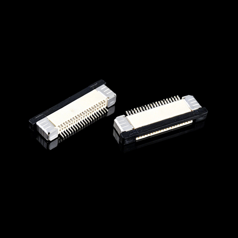 TS-S012019A 0.5mm Pitch, Slide-Lock Type, Top Contact, 20-Pin FPC/FFC Connector