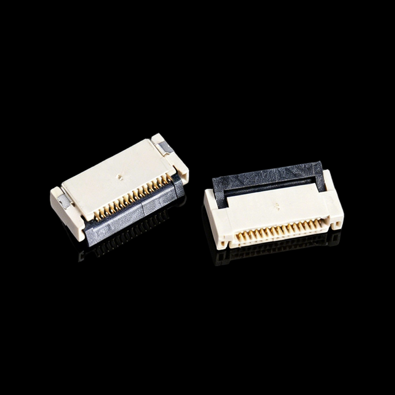 TS-K008001A 0.5mm Flip-Lock (Rear Press Type) 16-Pin FPC/FFC Connector