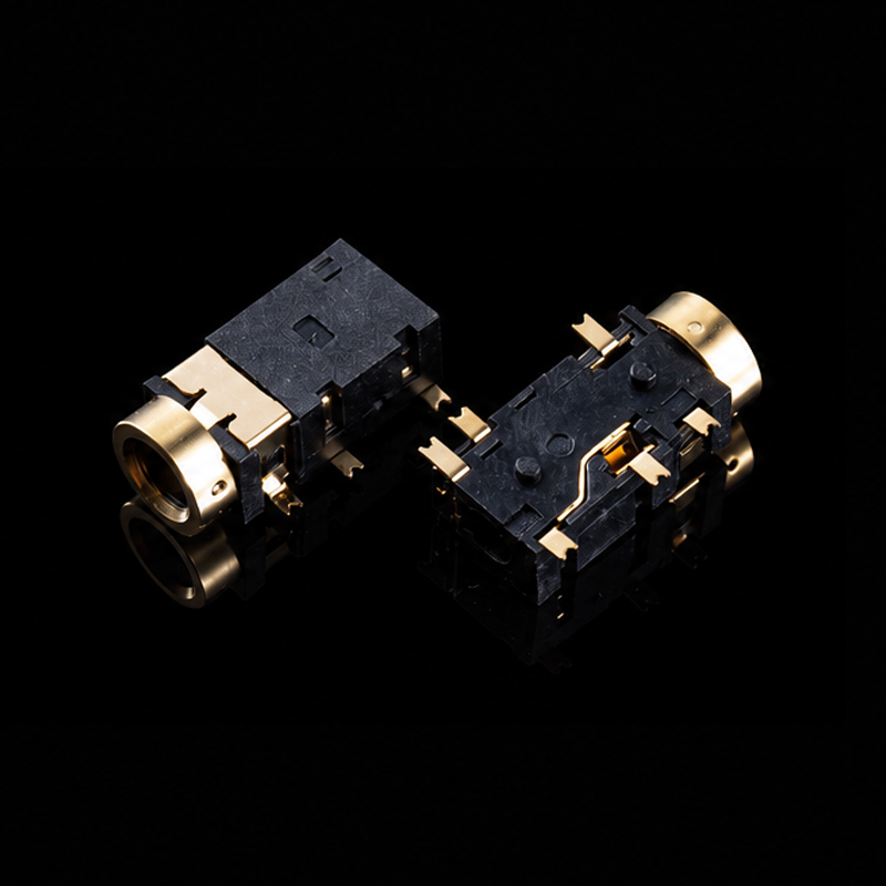 Audio Jack TS-K013008, PJ-342B, Gold-Plated